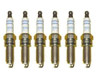 Spark Plugs - Set of 6 - Bosch (FR7KPP332U) - 3.0T (NLA)
