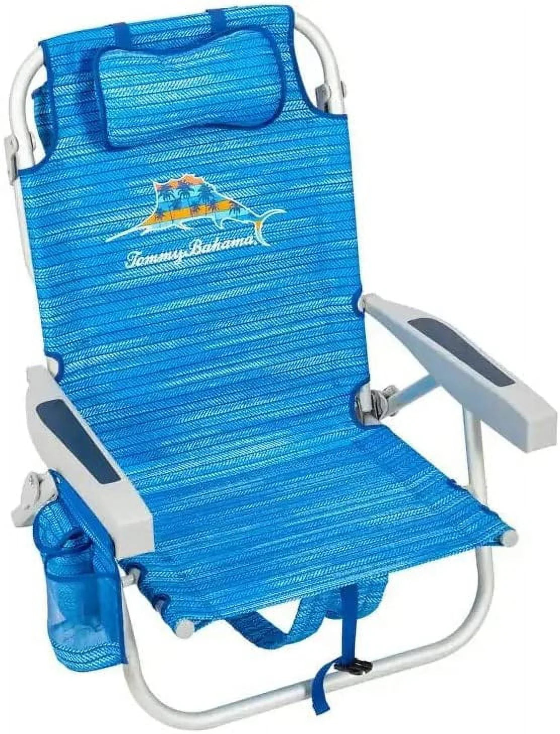 Tommy Bahama Backpack Beach Chairs - (2 PACK Blue ) - Product image 5