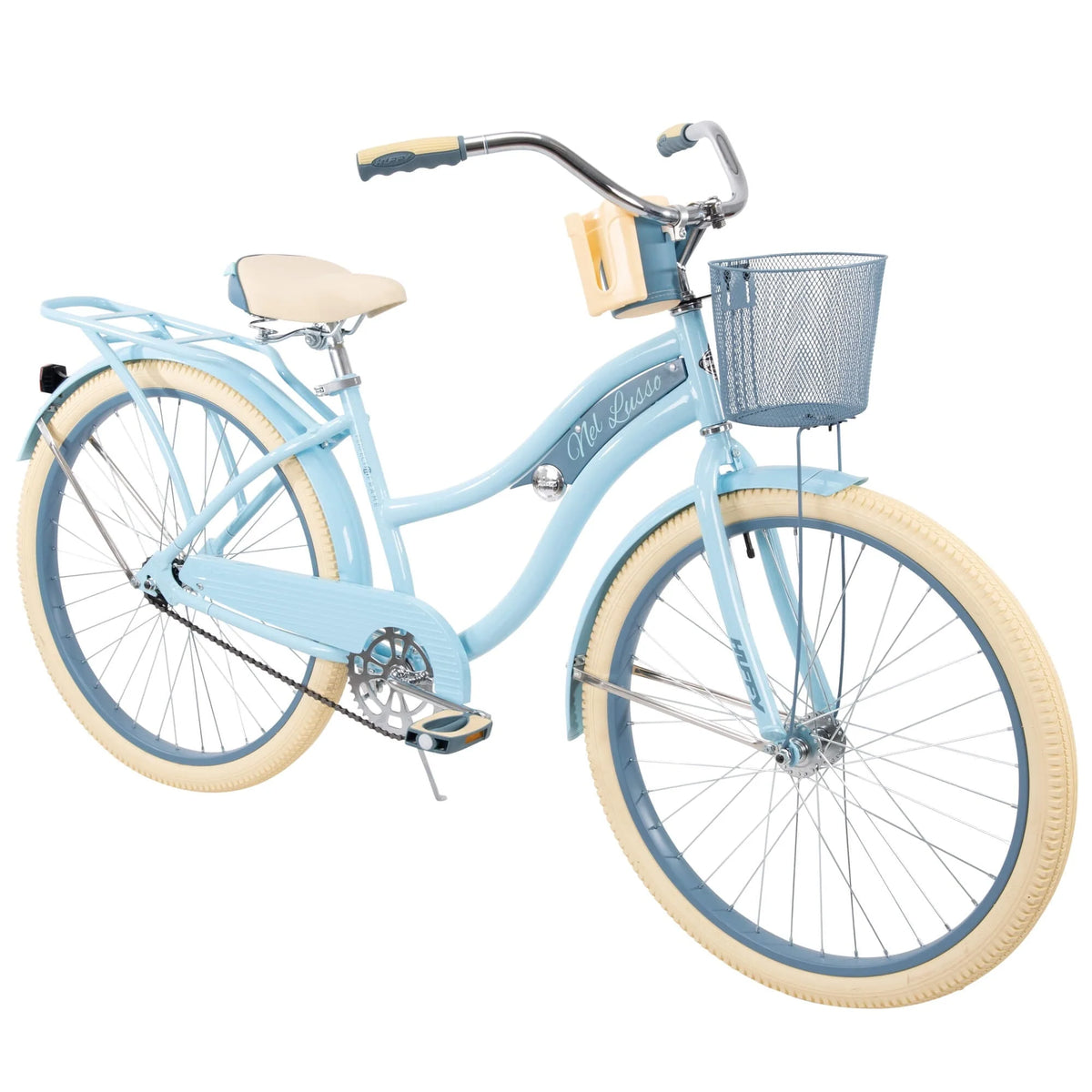 Huffy, Nel Lusso Classic Cruiser Bike with Perfect Fit Frame, Women'S, Light Blue, 26 in - Product image 8
