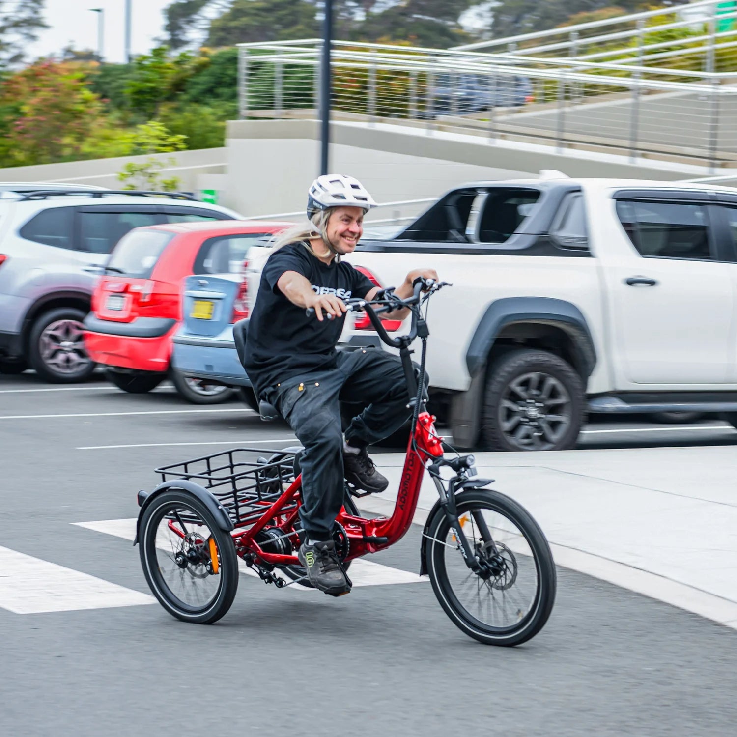 Addmotor Folding Electric Trike, 90MI Electric Tricycle for Adults, 750W 48V 20ah - Product image 4