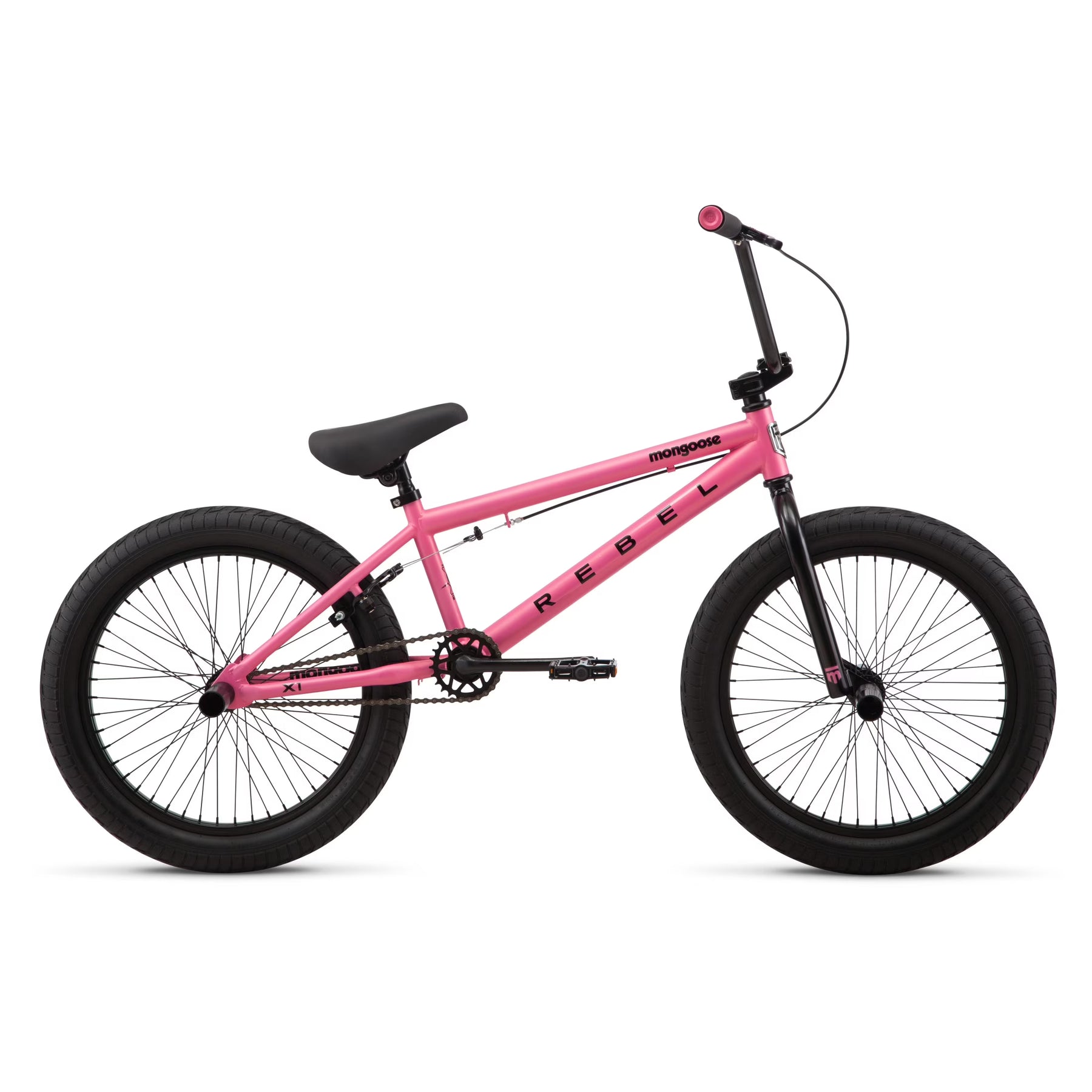 Mongoose Rebel X1 BMX Bike, 20 - In. Wheels, Kids Ages 7 - 14 Years, Gray Child Bicycle - Product image 3