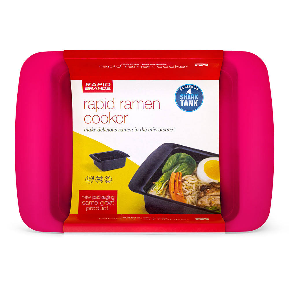 Rapid Ramen Cooker 1 Pack Microwavable Cookware for Instant Ramen Teal, Pink - Product image 1