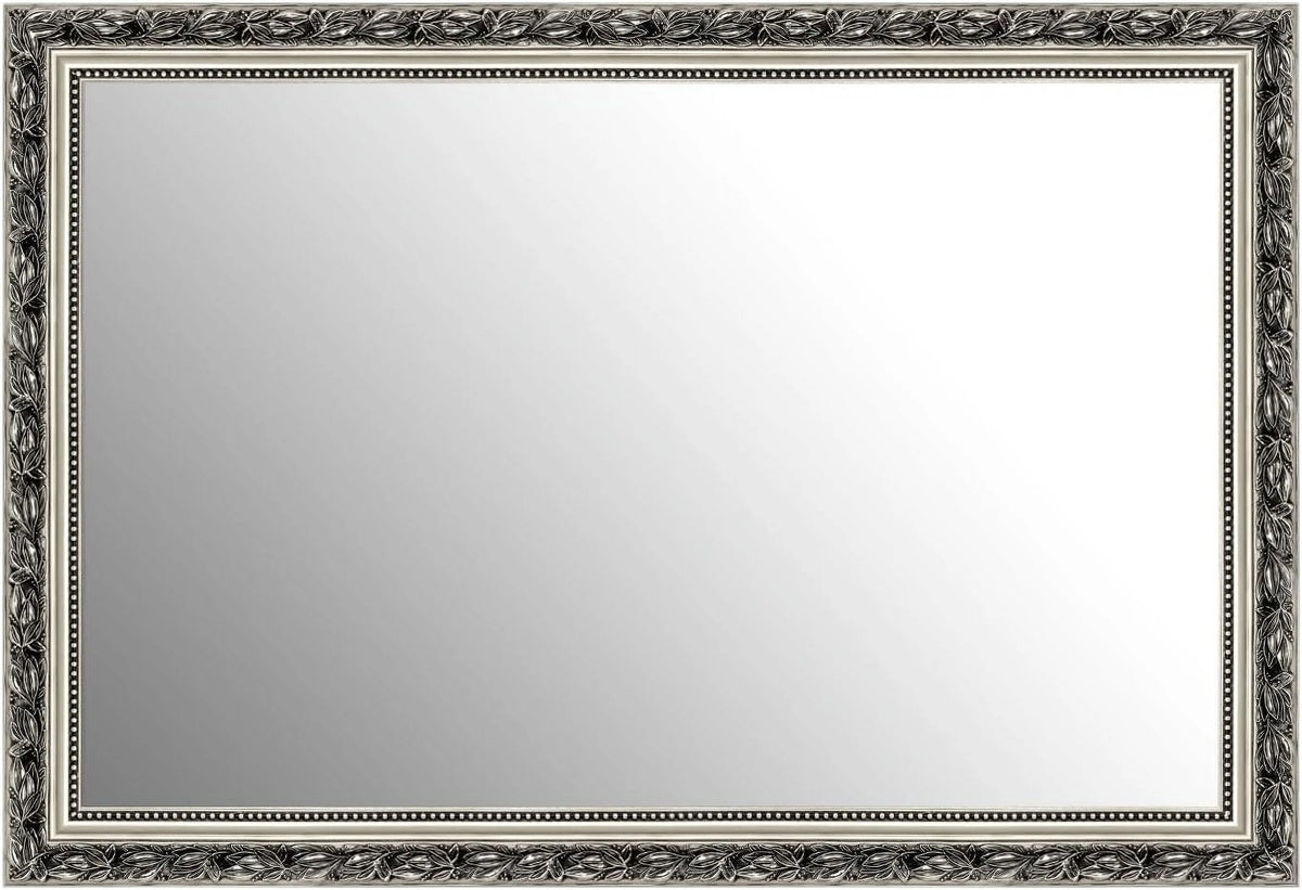 H - A Black&Gold Framed Rectangle Bathroom Mirrors for Wall, Mounted Vintage Mirror Vertical or Horizontal - Product image 20