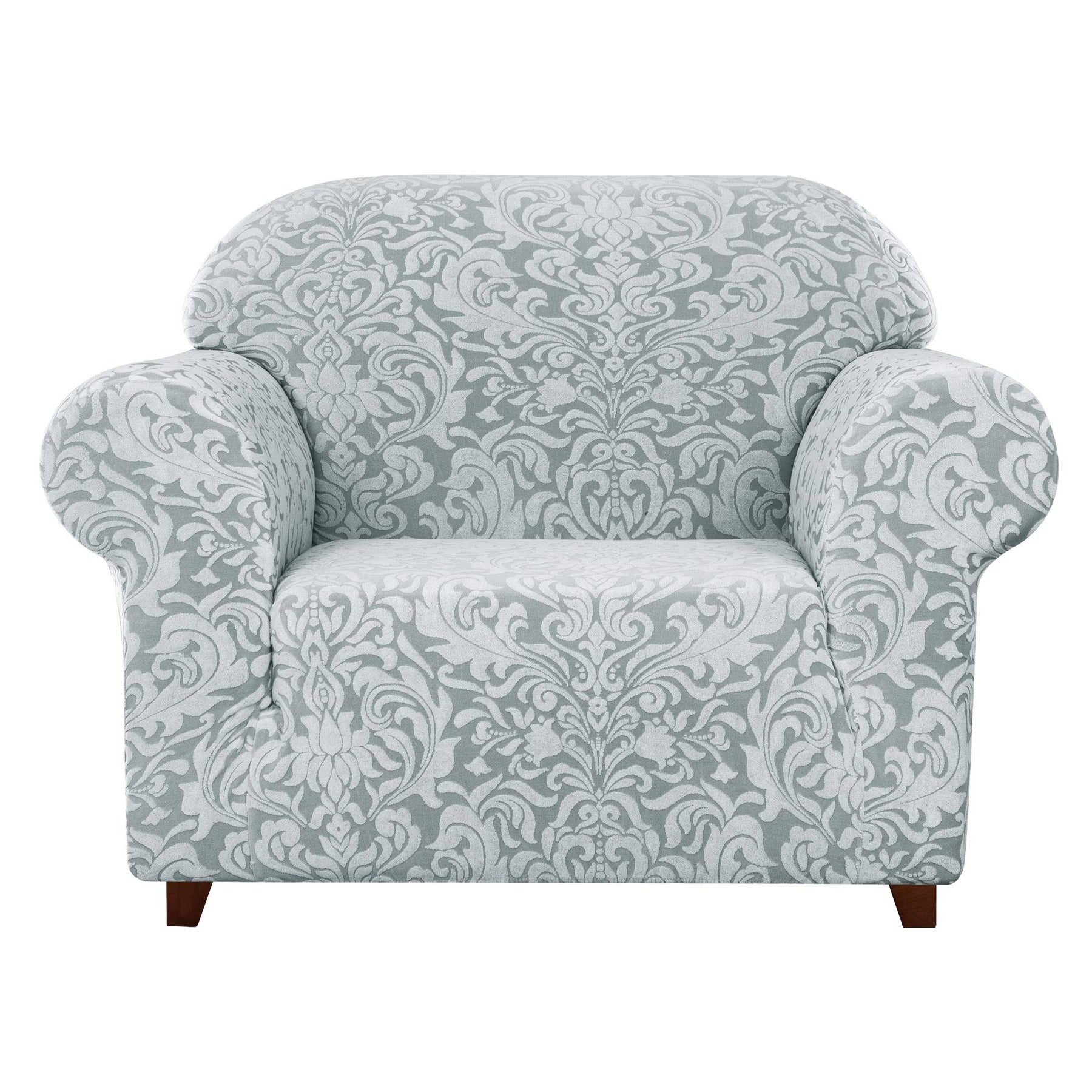 Subrtex Sofa Slipcover 1-Piece Jacquard Damask Couch Cover High Stretch Furniture Protector for Armchair in - Product image 1