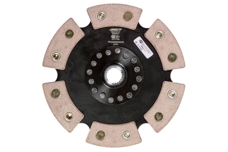 ACT 6200011 - 1988 Honda Civic 6 Pad Rigid Race Disc