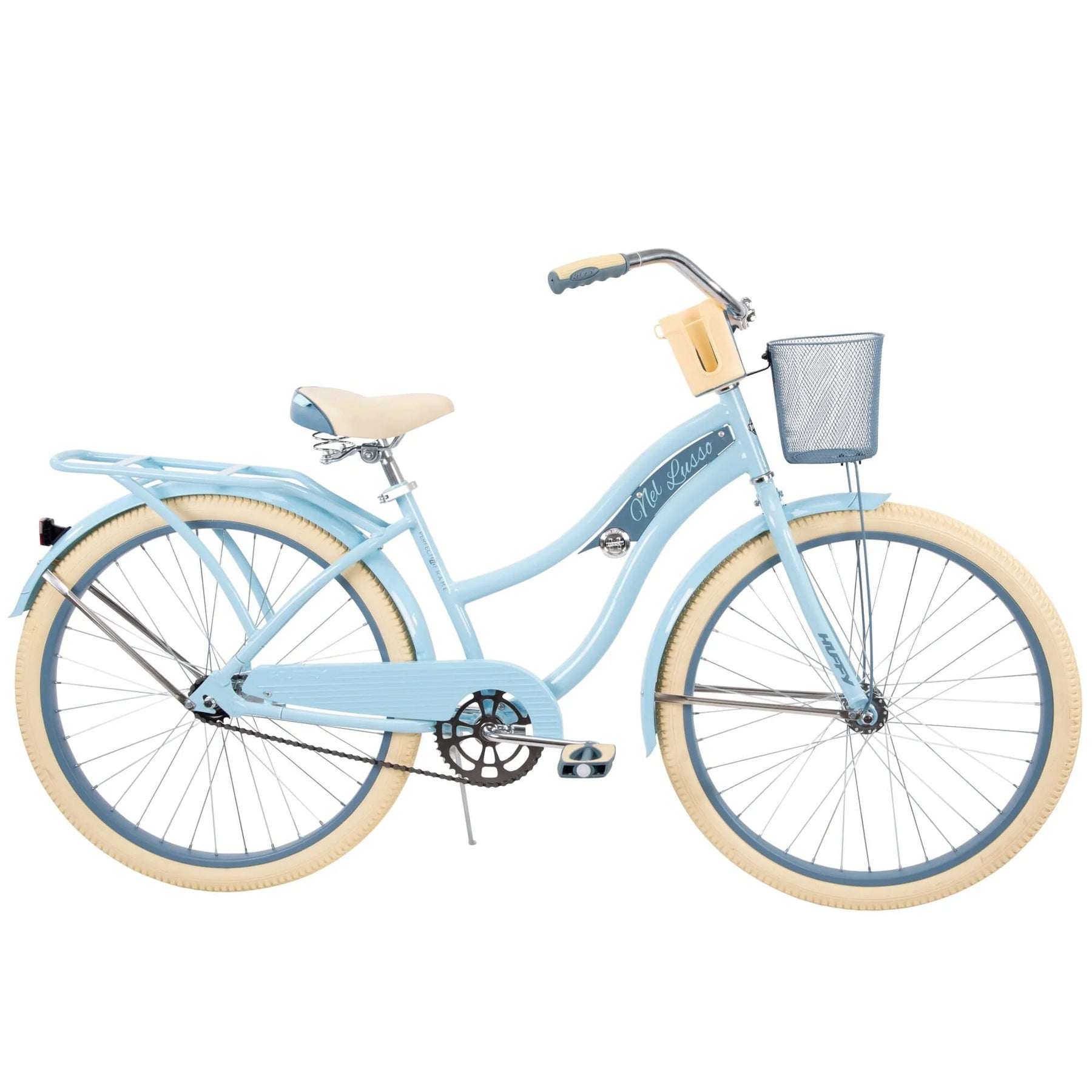 Huffy, Nel Lusso Classic Cruiser Bike with Perfect Fit Frame, Women'S, Light Blue, 26 in - Product image 7