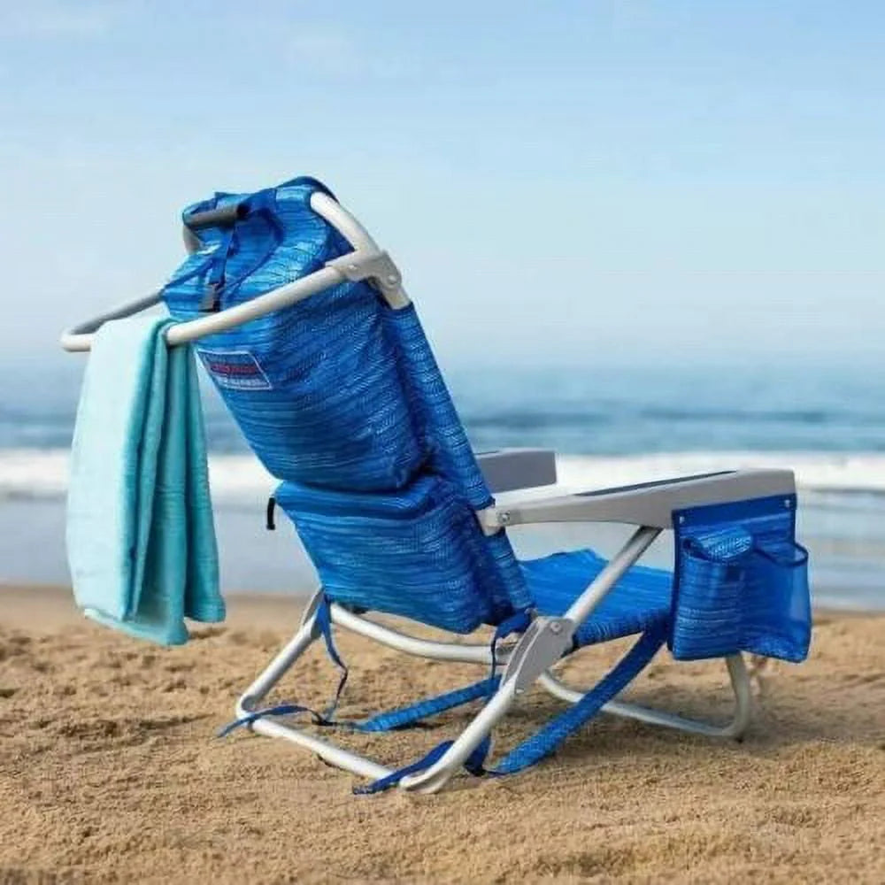 Tommy Bahama Backpack Beach Chairs - (2 PACK Blue ) - Product image 3