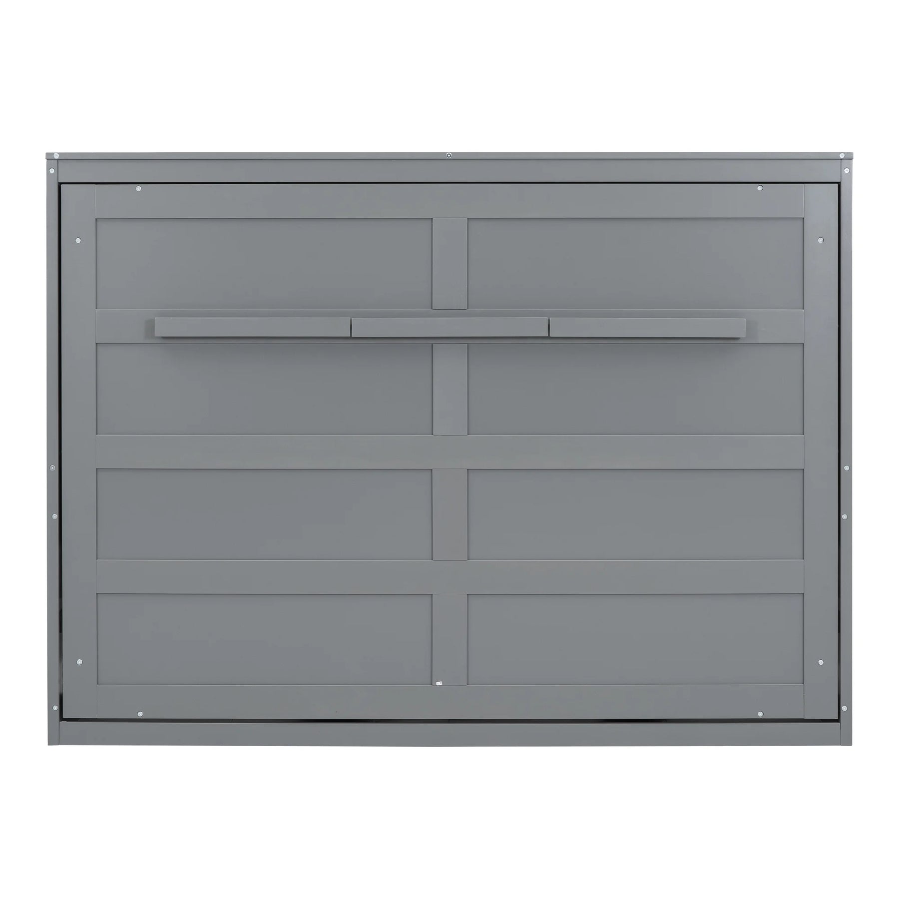 Harper & Bright Designs Full Size Murphy Bed Space - Saving Foldable Wooden Wall Bed with a Shelf for Guest - Product image 9