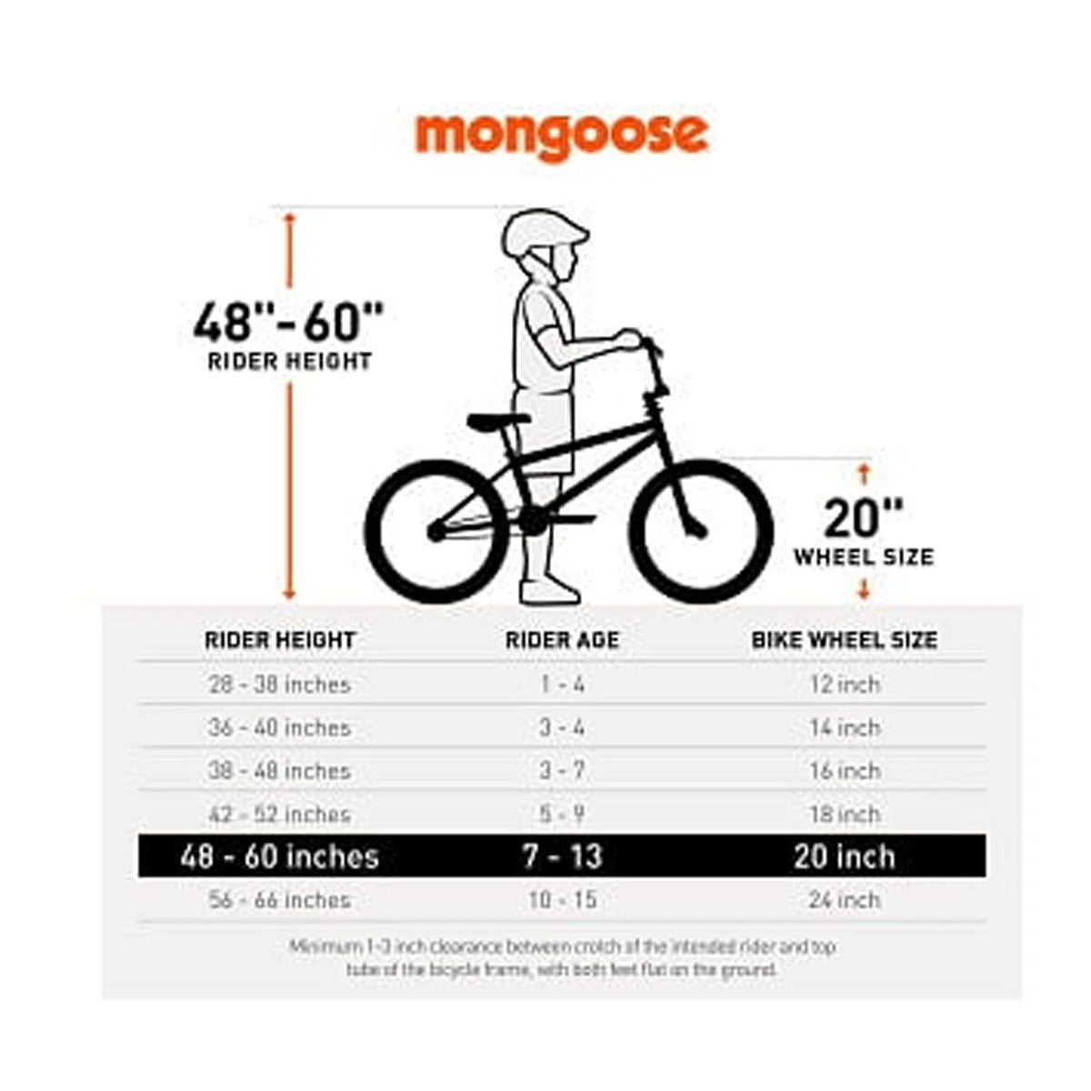 Mongoose Rebel X1 BMX Bike, 20 - In. Wheels, Kids Ages 7 - 14 Years, Gray Child Bicycle - Product image 10
