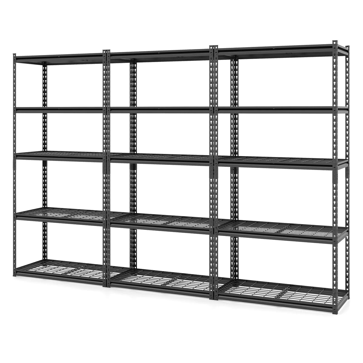 Tangkula 5-Tier Metal Storage Shelves(36"L x 18"W x 72"H) - Product image 3