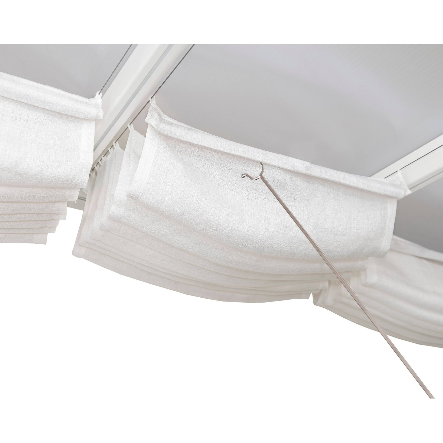 Palram Patio Cover Blinds 10' x 10' White - Product image 1