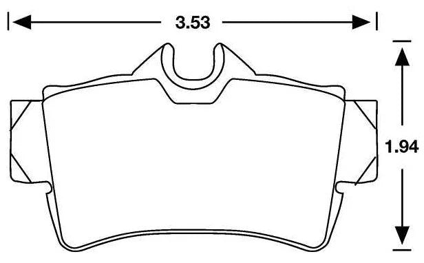 Hawk Performance HB183 Series Brake Pad