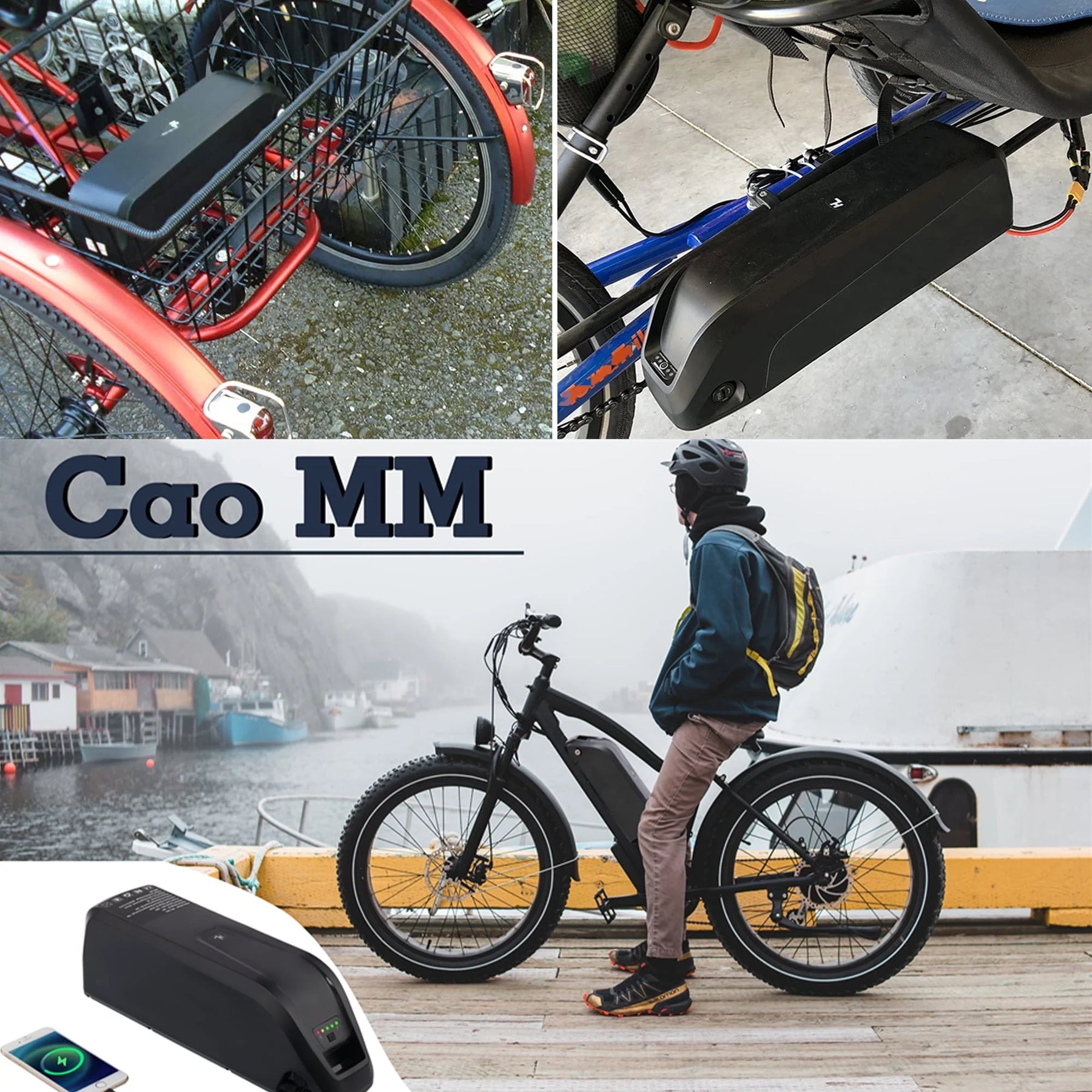 48V 20AH Ebike Battery 48V Lithium Battery 48V Battery with Charger for 750W - Product image 7