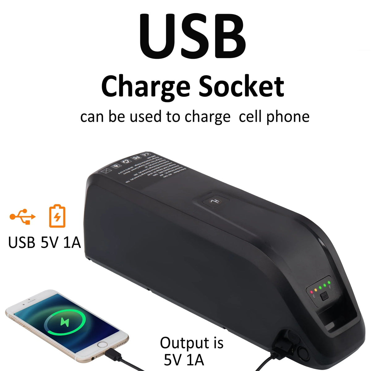 48V 20AH Ebike Battery 48V Lithium Battery 48V Battery with Charger for 750W - Product image 8