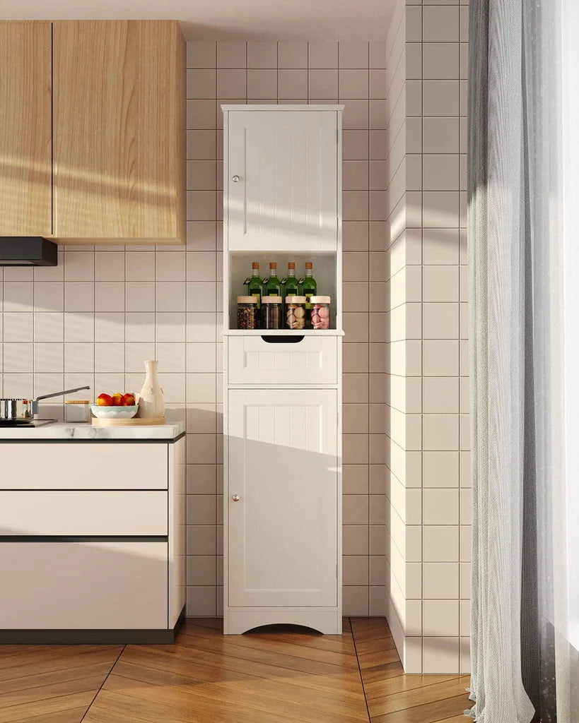 Aiho 67"h Bathroom Storage Cabinet with 2 Doors and 1 Drawer for Bathroom, Bedroom, Kitchen - Product image 6