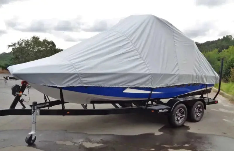 Carver 82123P-10 Boat Cover Wotc-23 I/B Twr Pg Gray