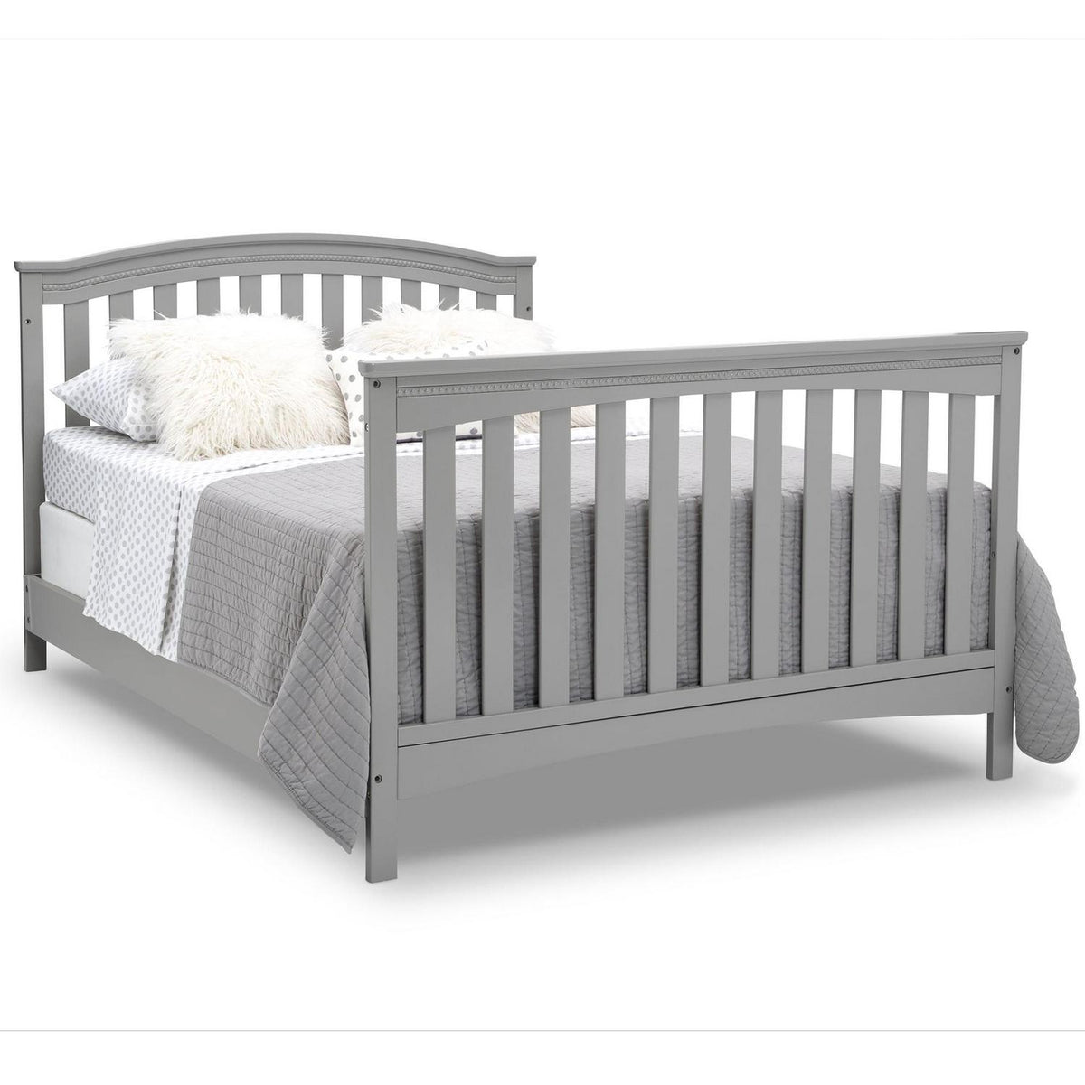 Delta Children Waverly 6 - in - 1 Convertible Baby Crib. Grey - Product image 4