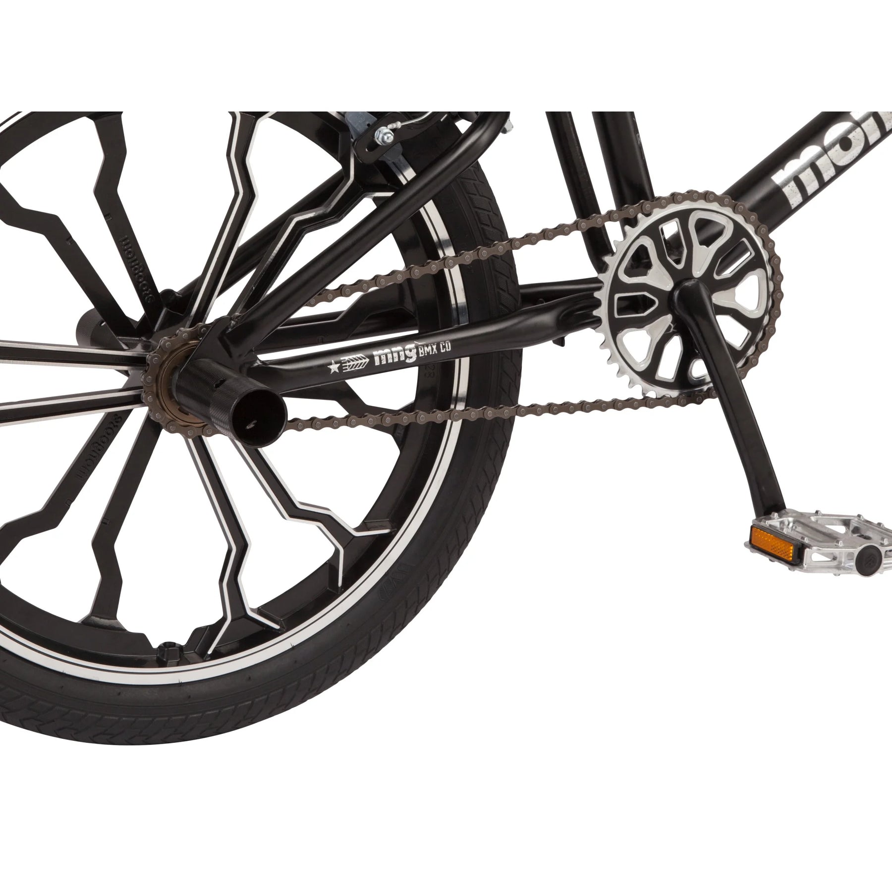 Mongoose Rebel Kids BMX Bike, 20 - In. Wheels, Children & Tweens Ages 7 - 13, Black Bicycle - Product image 6