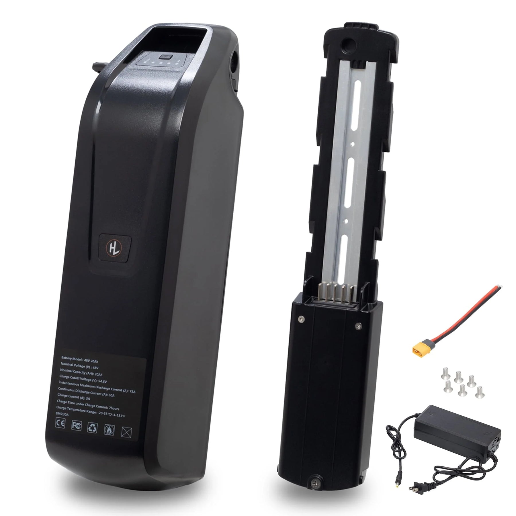48V 20AH Ebike Battery 48V Lithium Battery 48V Battery with Charger for 750W - Product image 1