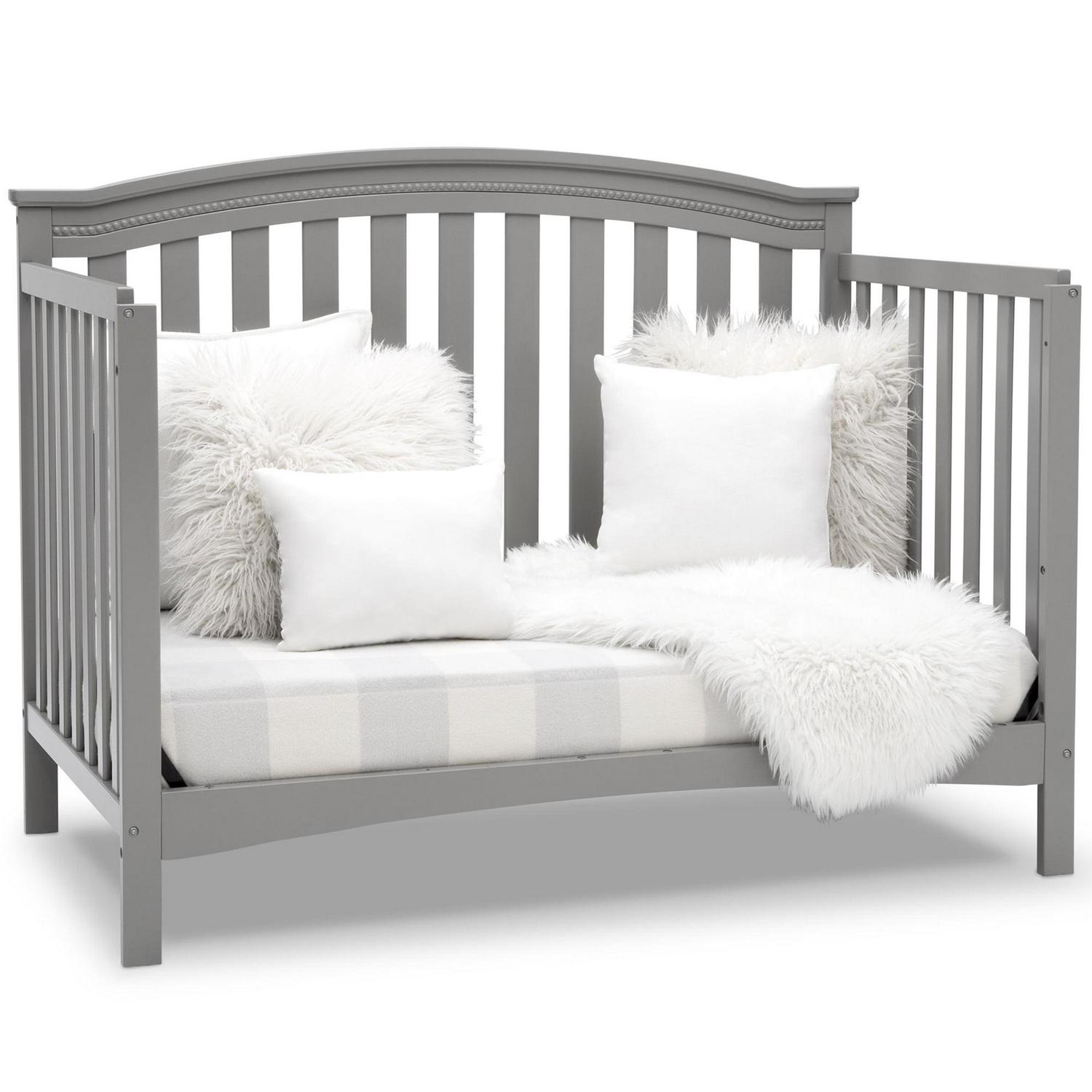 Delta Children Waverly 6 - in - 1 Convertible Baby Crib. Grey - Product image 10