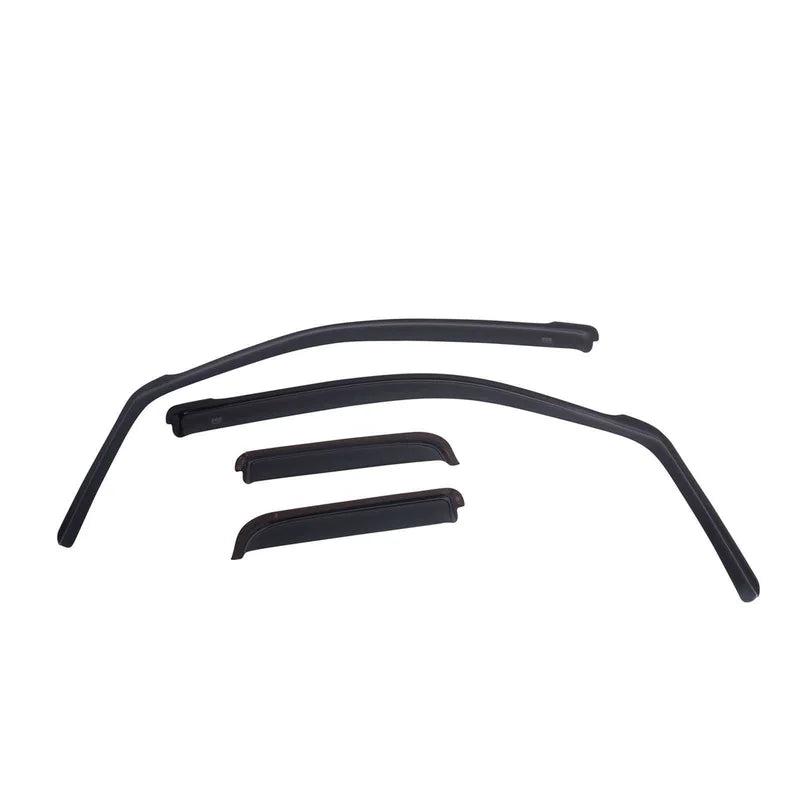 EGR - 573191 - USA Dark Smoke In Channel Style Window Visors