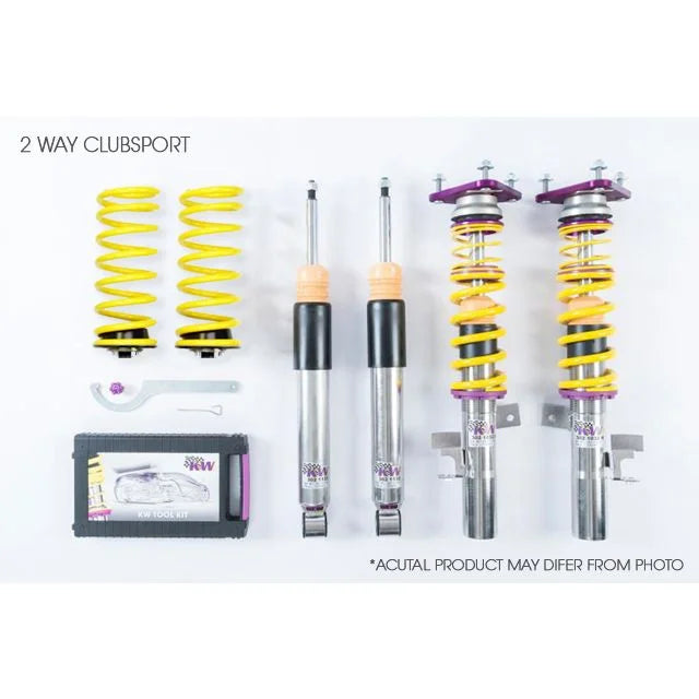 KW Suspensions 35271861 KW V3 Clubsport Kit - Porsche 911 (G Series) incl. spindles; for use with torsion bars1974 - 1989