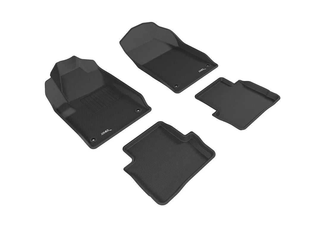 3D MAXpider L1DG02301509 - 2013-2017 Dodge Dart Kagu 1st & 2nd Row Floormats - Black
