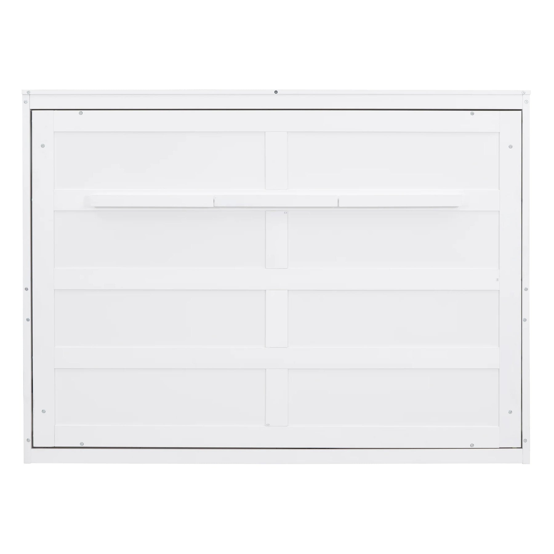 Harper & Bright Designs Full Size Murphy Bed Space - Saving Foldable Wooden Wall Bed with a Shelf for - Product image 15