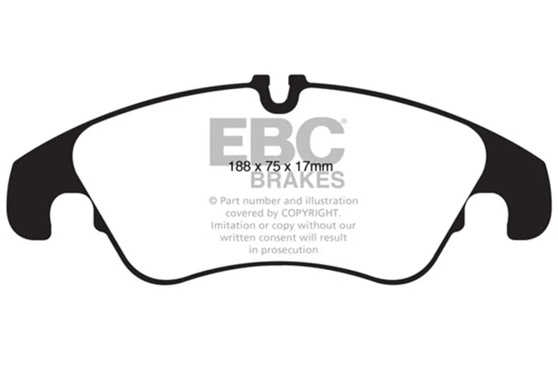 EBC - Front Redstuff Pad PN DP32022C