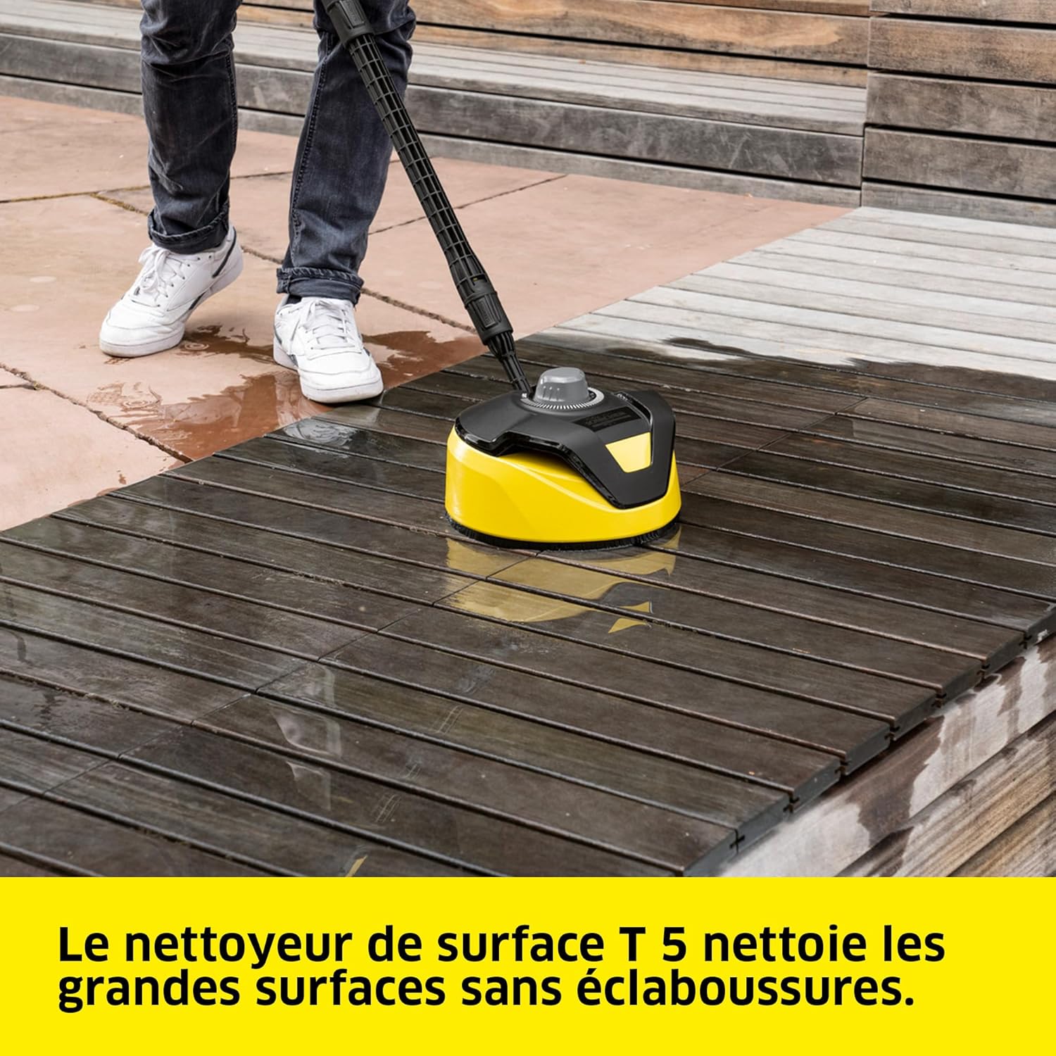 Kärcher K 4 FJ Home High Pressure Washer, Max. Pressure 130 bar, Flow rate: 420 l/h, Surface area: 30 m²/h, Water filter, Weight: 5.7 kg, HP gun, Rotabuse, Vario Power lance, Foam nozzle, Home Kit