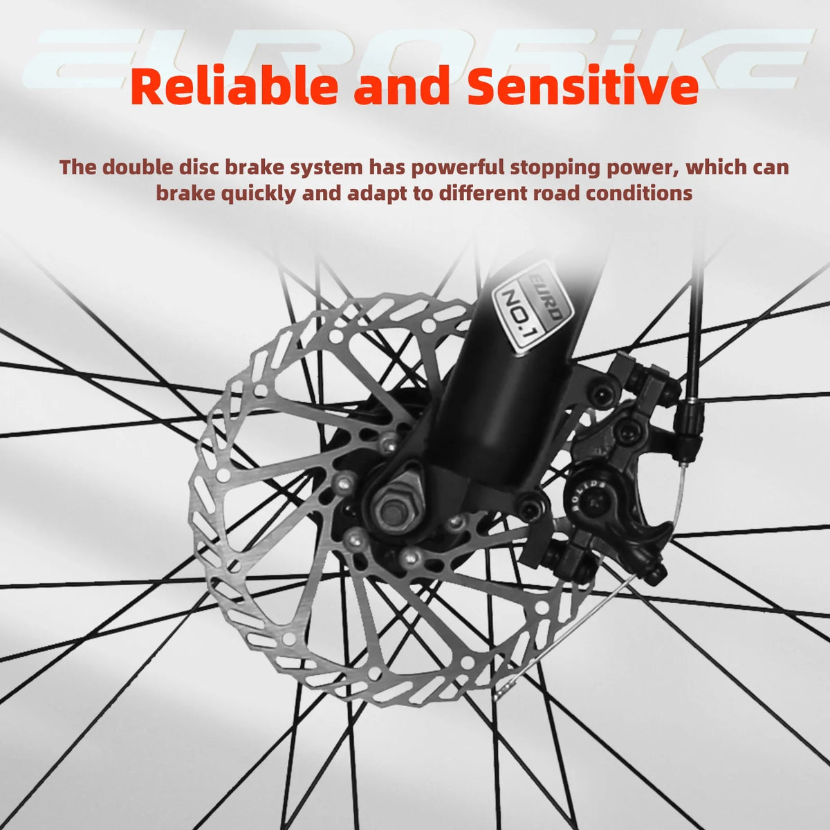 Eurobike 27.5" Full Suspension Folding Mountain Bike Foldable Frame Bicycle Disc Brakes Men or Women Bikes - Product image 8