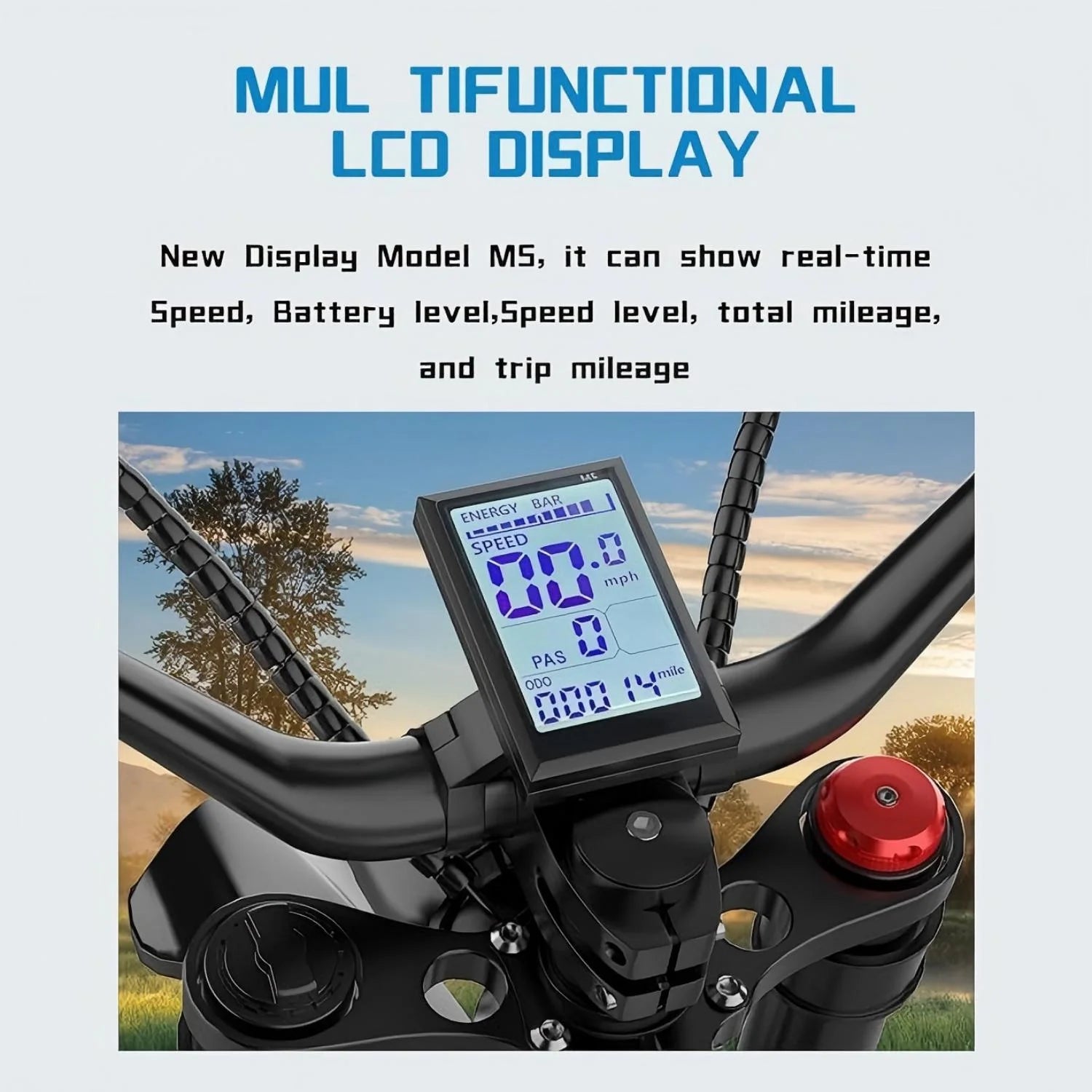 40MPH Electric Bicycle, Dual - Mode Electric Dirt Bike 3000W(Peak)Freego Nova3 Electric Motorcycle Bike - Product image 11