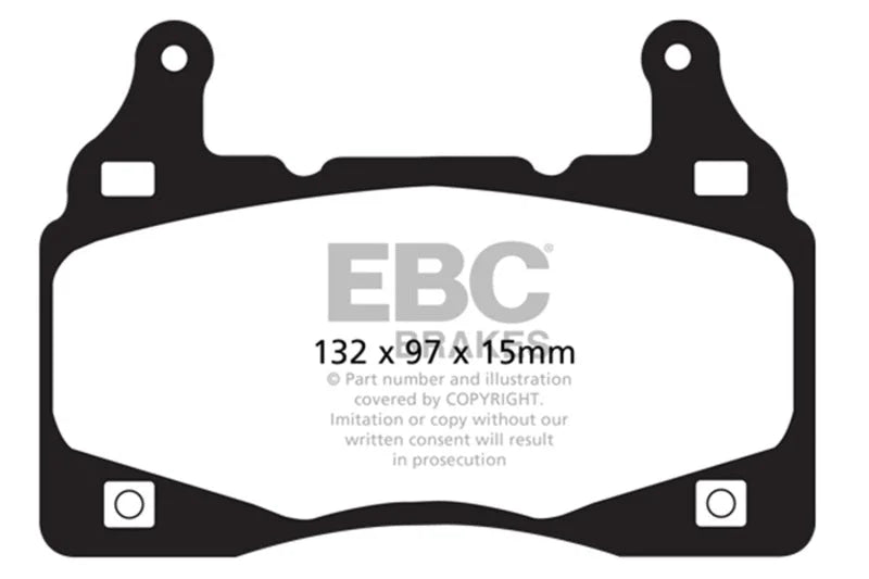 EBC - Front Redstuff Pad PN DP31895C