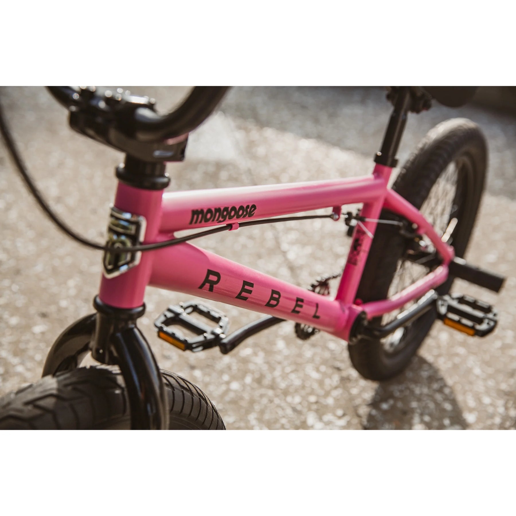 Mongoose Rebel X1 BMX Bike, 20 - In. Wheels, Kids Ages 7 - 14 Years, Gray Child Bicycle - Product image 12