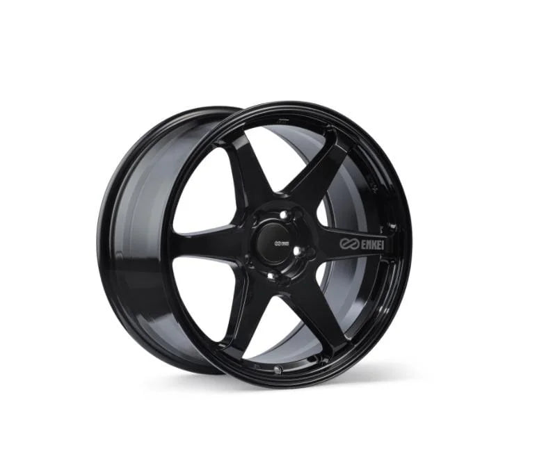 Enkei T6R Wheels - 18" 5x112 Gloss Black Wheel