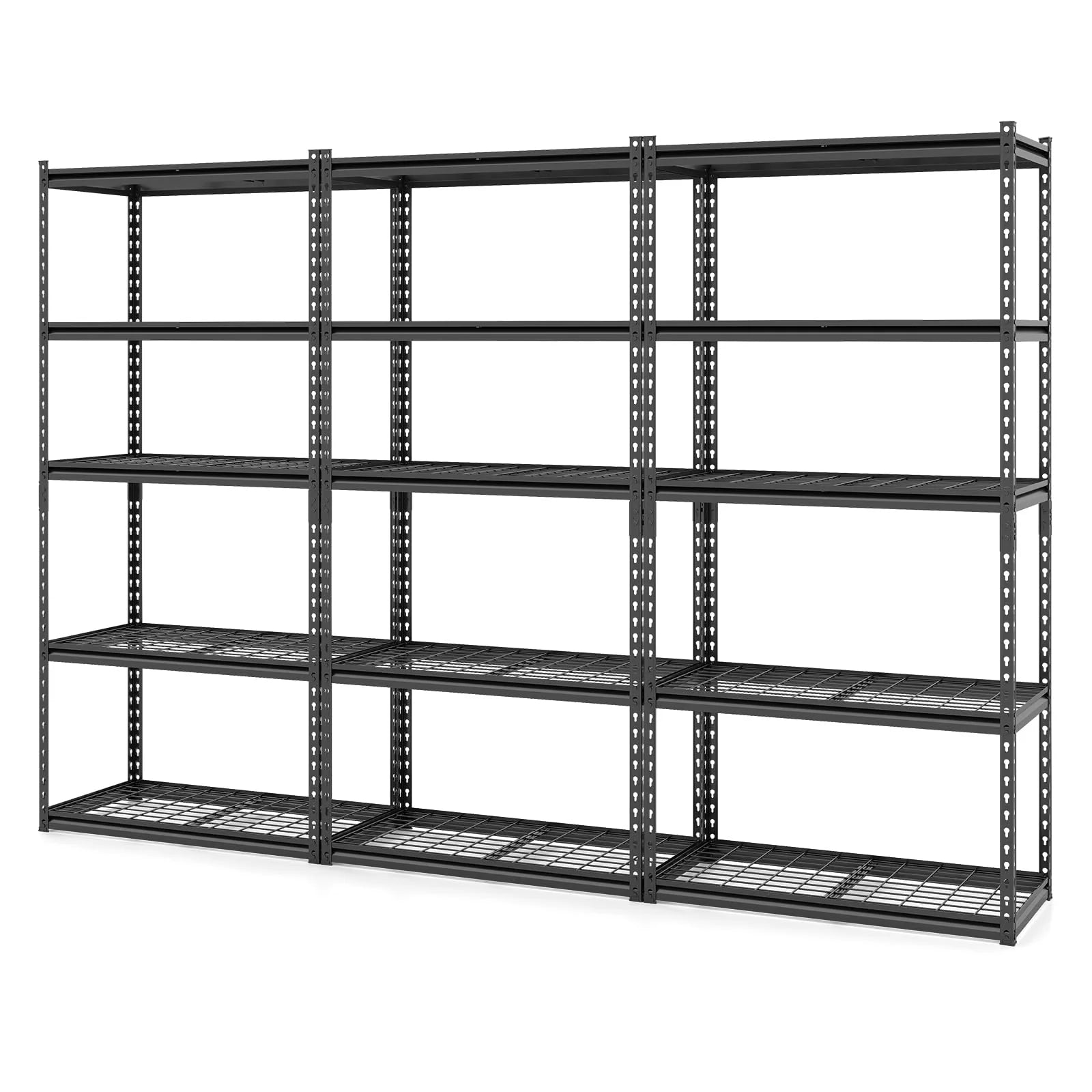 Tangkula 5-Tier Metal Storage Shelves(36"L x 18"W x 72"H) - Product image 3