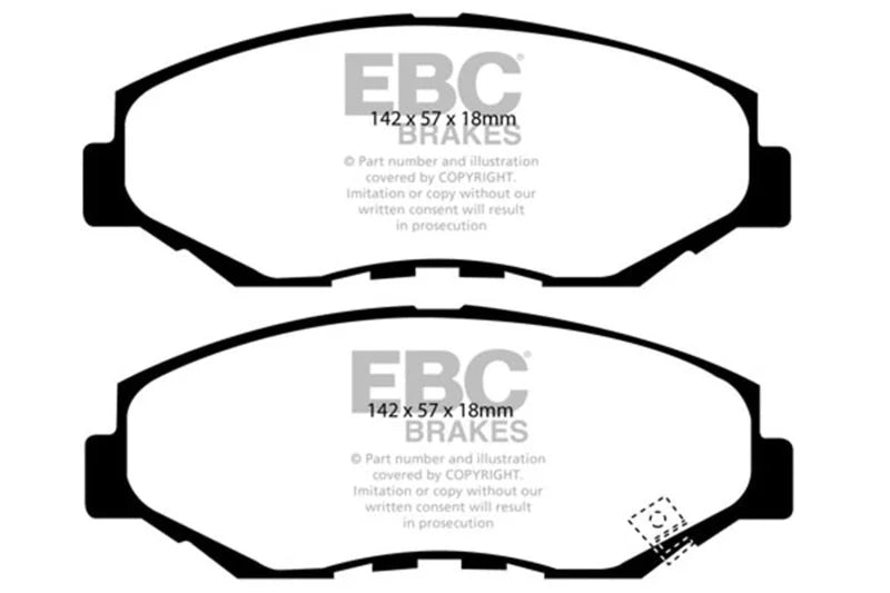 EBC - Front Greenstuff Pad PN DP61655