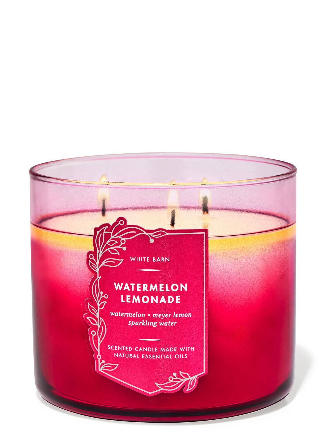 Bath & Body Works Watermelon Lemonade 3-Wick Candle - Product image 1
