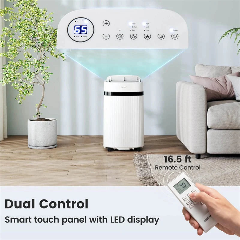 12000 BTU Portable Air Conditioner, 3-in-1 AC Unit with Fan, Dehumidifier & Sleep Mode, 24H Timer - Product image 3