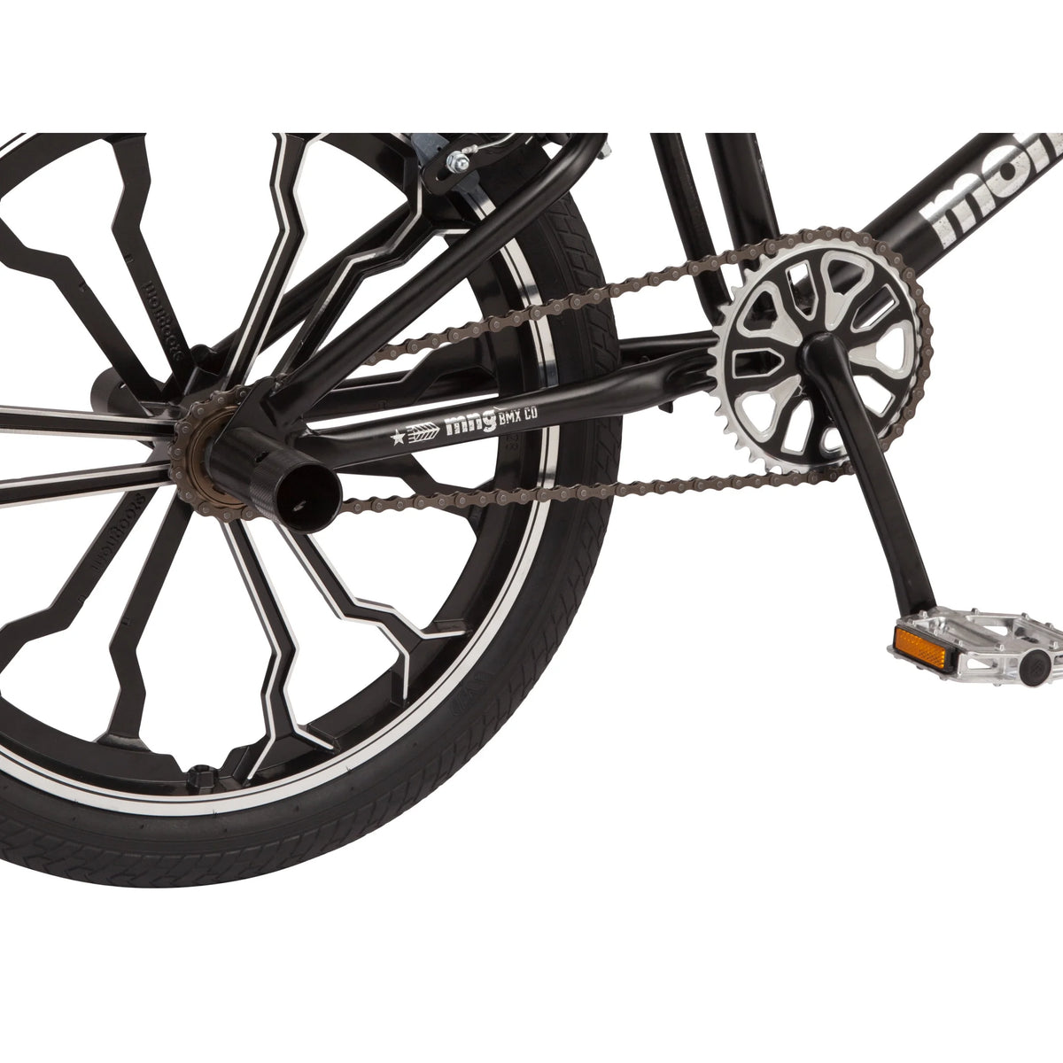 Mongoose Rebel Kids BMX Bike, 20 - In. Wheels, Children & Tweens Ages 7 - 13, Black Bicycle - Product image 6
