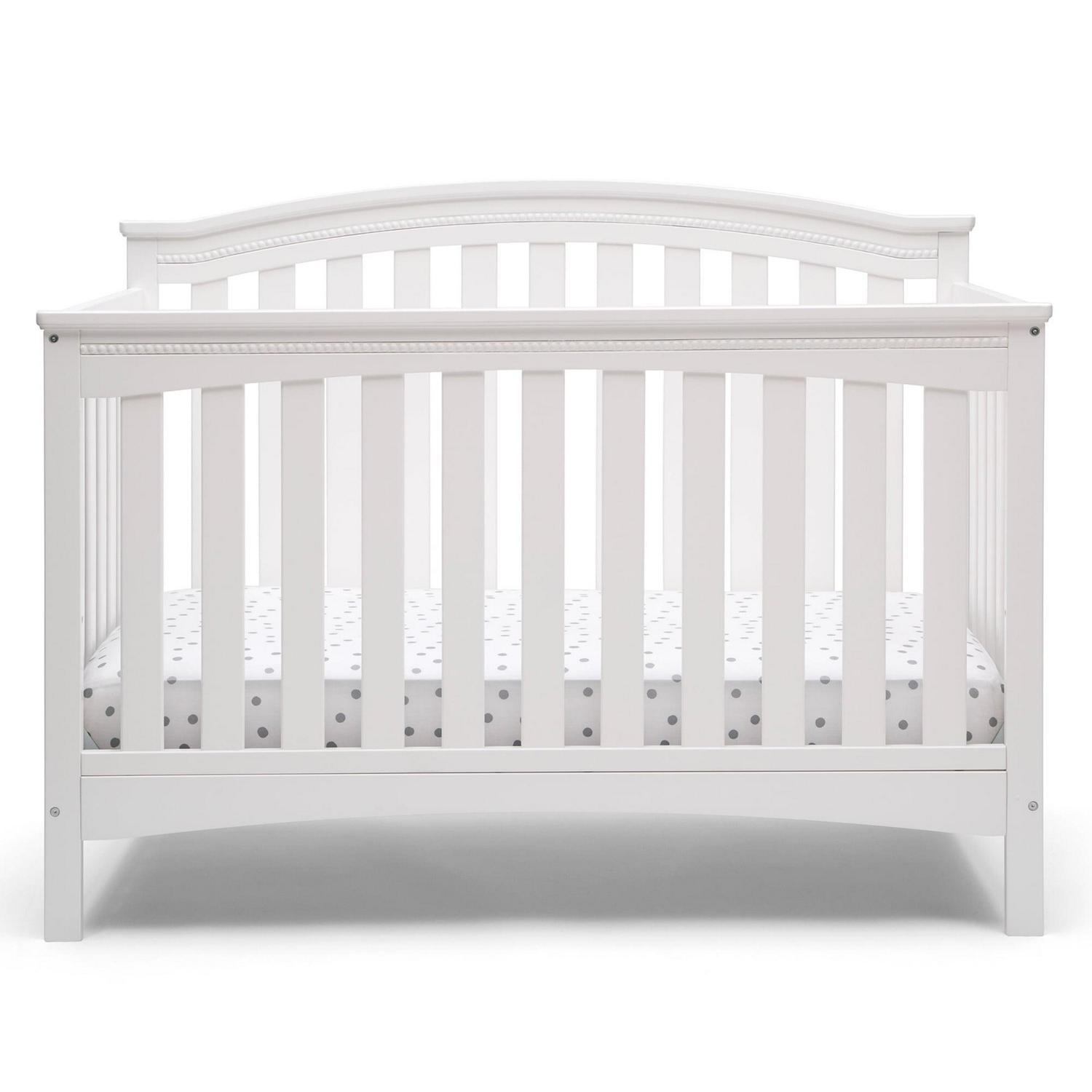 Delta Children Waverly 6 - in - 1 Convertible Baby Crib. Grey - Product image 14
