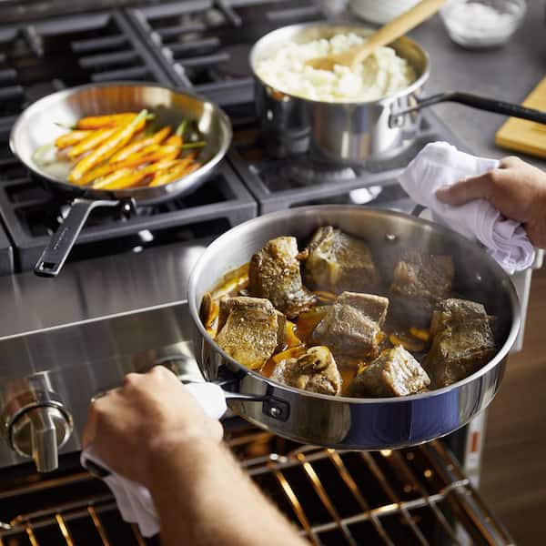 10-Piece Stainless Steel Induction Cookware Set