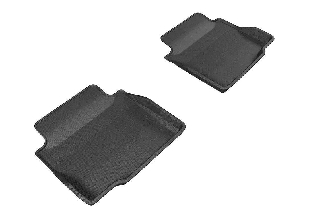 3D MAXpider L1CH04321509 - 2006-2013 Chevrolet Impala/Impala Limited Kagu 2nd Row Floormats - Black